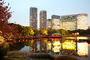 夜月を楽しむ！都会の隠れ家「浜離宮恩賜庭園」